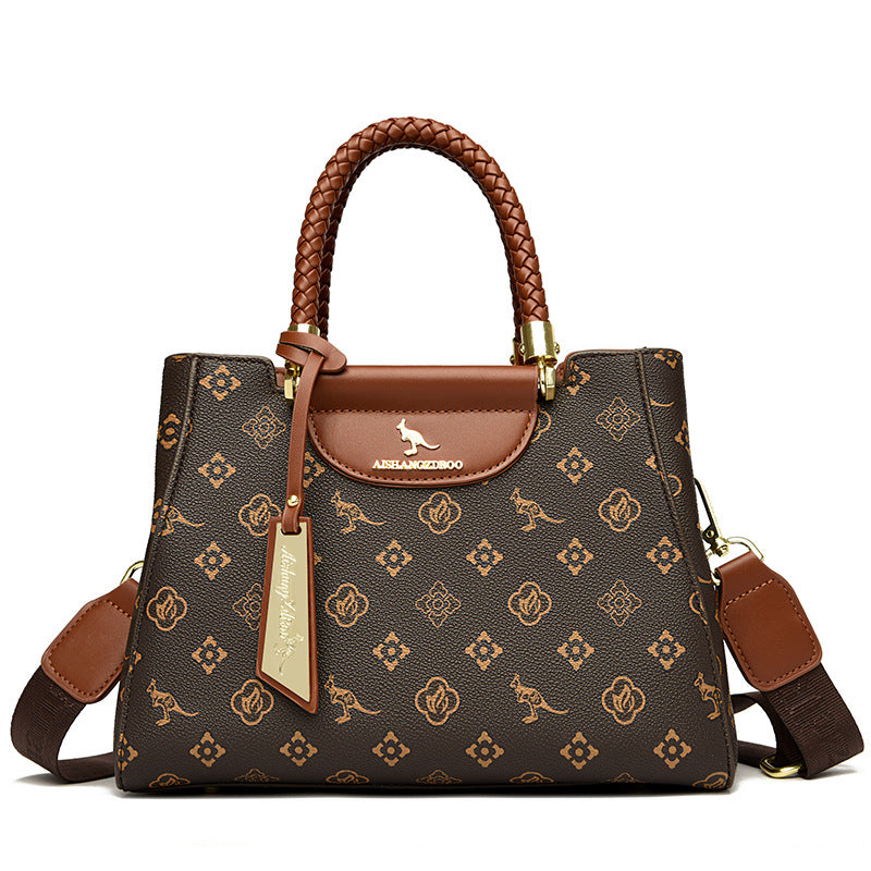 Women's Stylish Retro Stone Pattern Fashionable Bags
