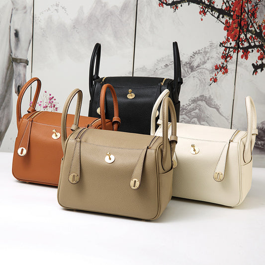 Women's Layer Cowhide Original Single Lindy Genuine Shoulder Bags