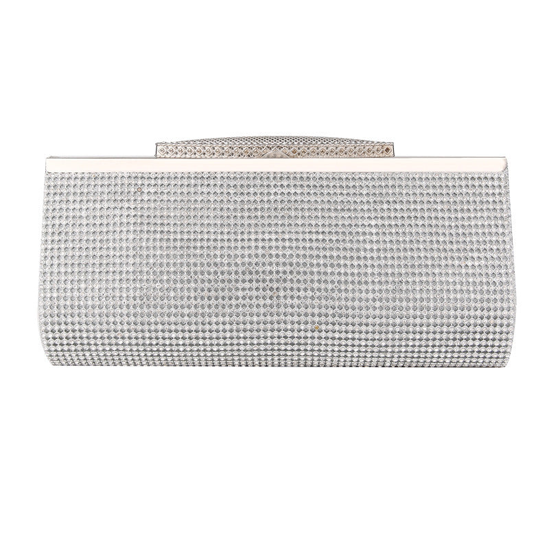 Women's Full Diamond Clutch Dinner Wedding Party Shoulder Bags