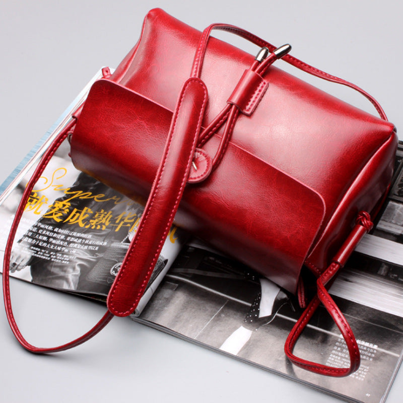 Women's Genuine Leather Affordable Luxury Style Shoulder Bags