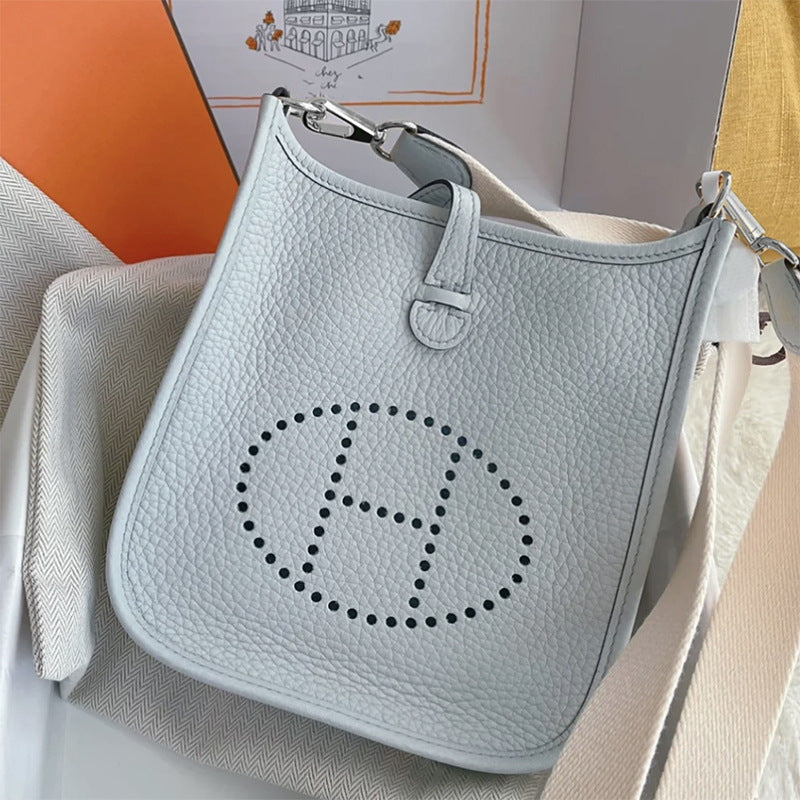 Women's Imported Leather Genuine Soft Wax Thread Crossbody Bags