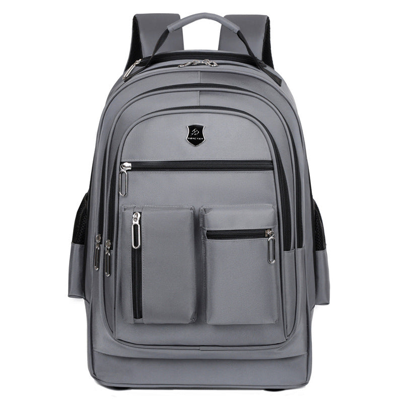 Women's & Men's & Cloth Waterproof Large Capacity Drawbar Business Backpacks