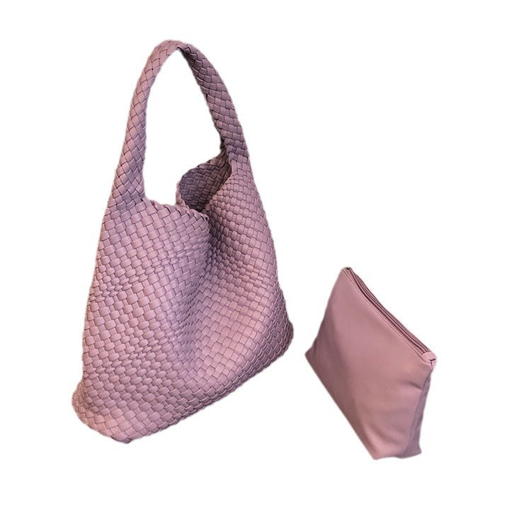 Women's Hand-woven Large Capacity Vintage Vegetable Basket Shoulder Bags