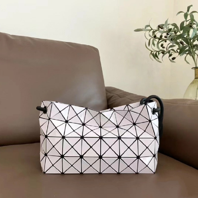 Women's Geometric Rhombus Single Life Box Shoulder Bags