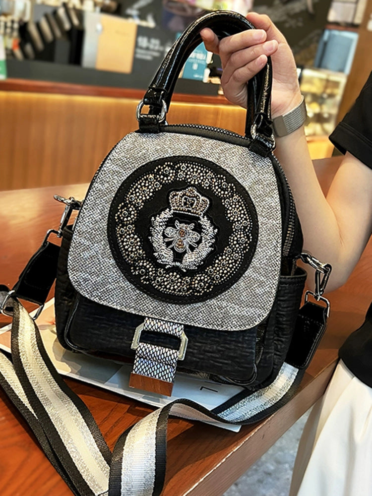 Women's Large Capacity Solid Color Fashion Simple Crossbody Bags
