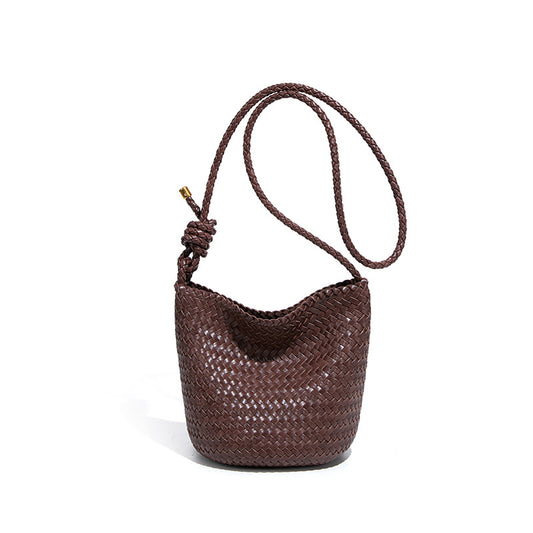 Women's Retro Trendy Underarm Large Capacity Texture Crossbody Bags