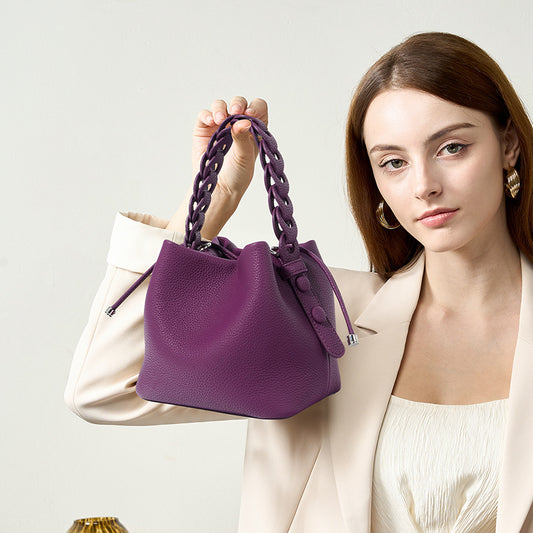 Women's Commute Niche Cowhide High-grade Genuine Bags