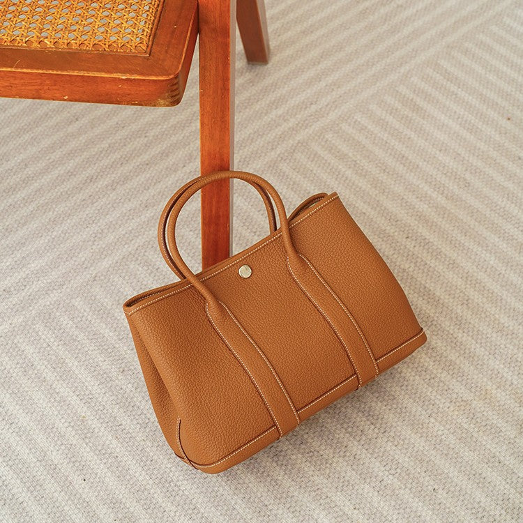 Women's Genuine Leather Large Capacity Portable Commuter Handbags