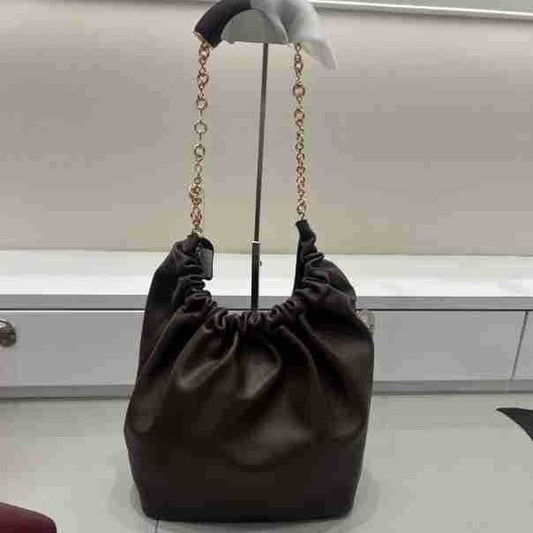 New Classy Home Garbage Pleated Soft Shoulder Bags