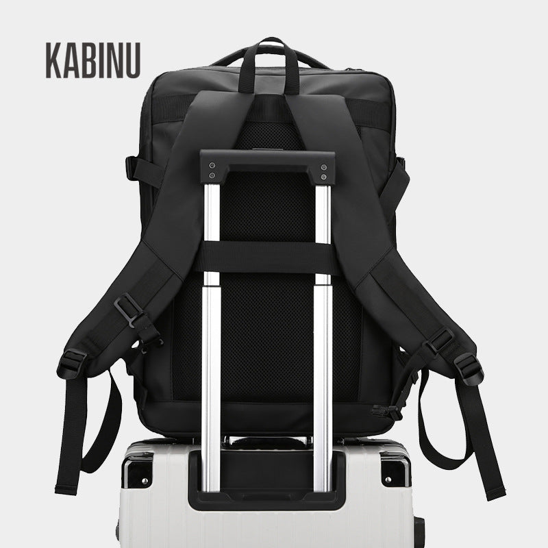 Comfortable Business Computer Derm Waterproof Expansion Backpacks