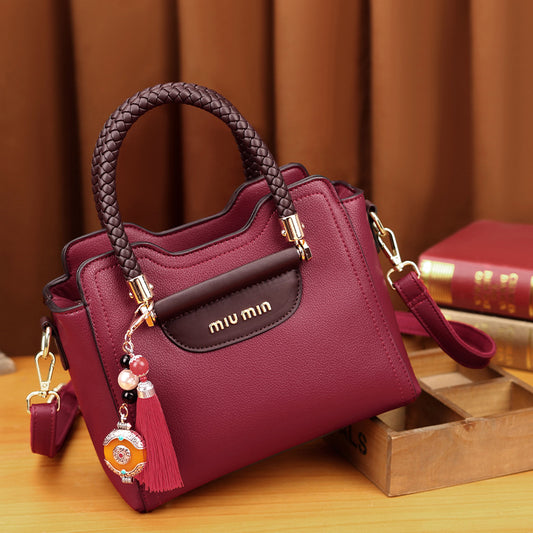 Women's Genuine Leather Fashionable Cowhide Elegant Crossbody Bags