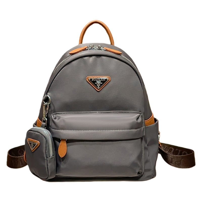 Women's Large Capacity Lightweight Korean Fashion Nylon Backpacks