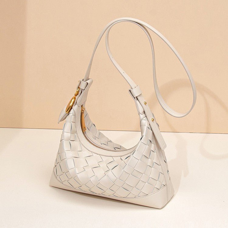 Women's High-grade Light Luxury Woven One Handbags