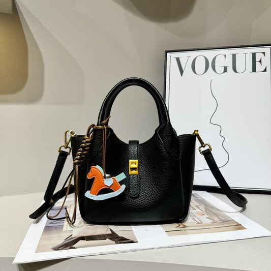 Women's With Pendant Vegetable Basket Hand Holding Crossbody Bags