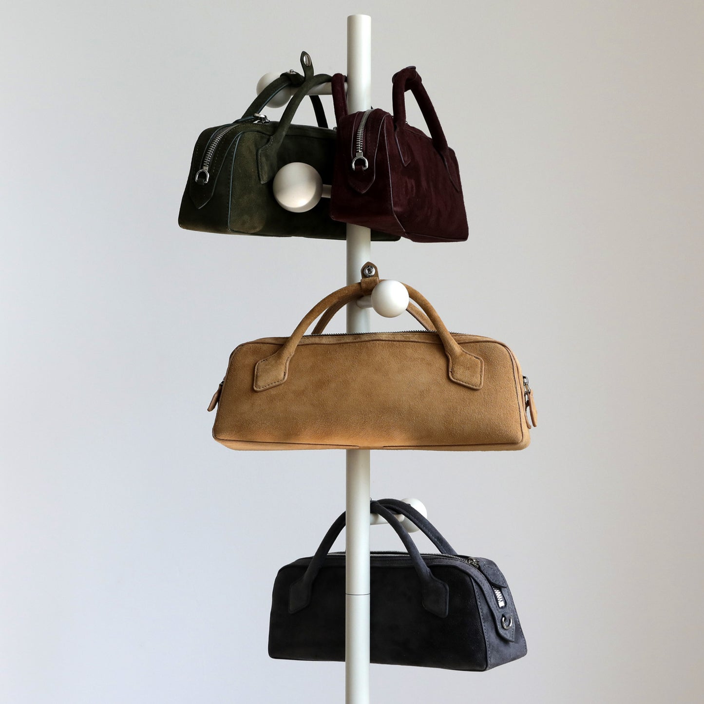 High-grade Design Fashionable Cowhide Sand Sausage Portable Bags