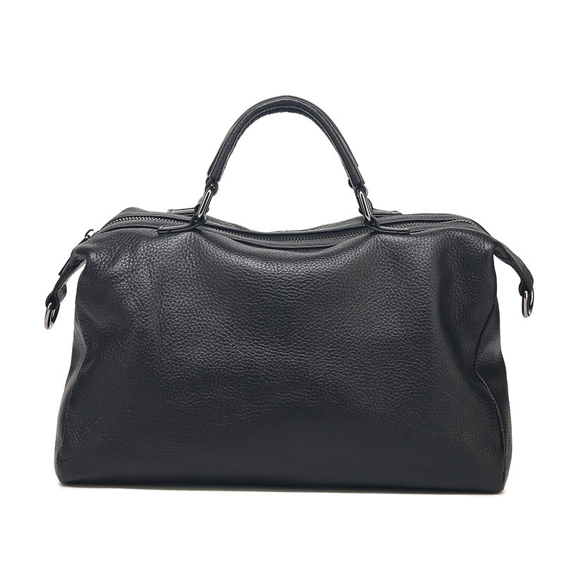 Women's Cute Lucky Genuine Leather Soft Portable Handbags