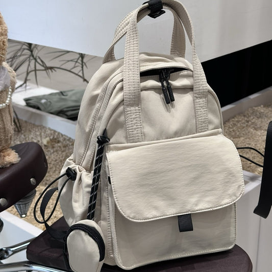 Comfortable Trendy Lantern Simple Commute Storage Backpacks