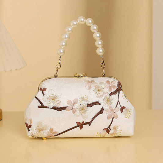 Antique Embroidery Chinese Style Cheongsam Gong Handbags