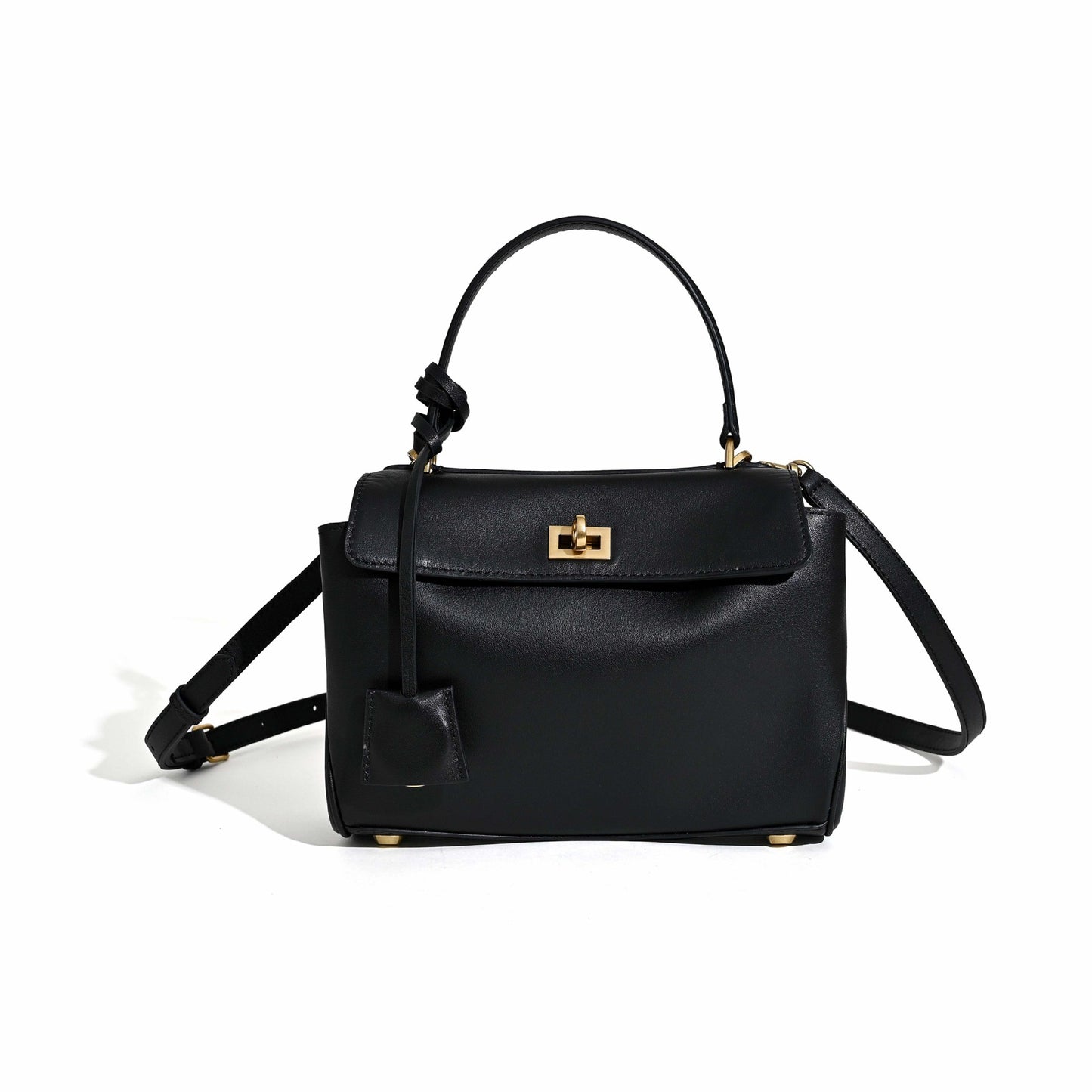 Women's Mini First Layer Cowhide High Sense Simple Handbags