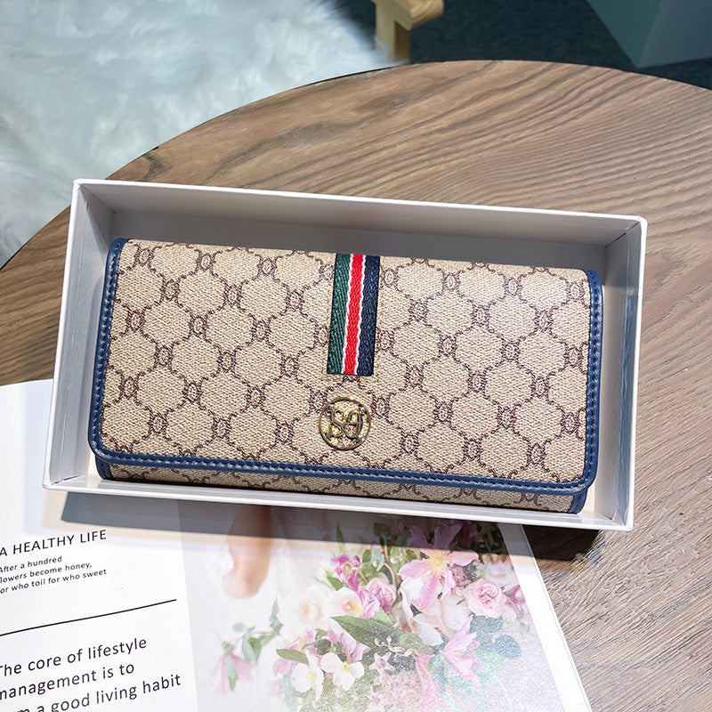Women's Long Leather Large Capacity Fashion Ladies Wallets