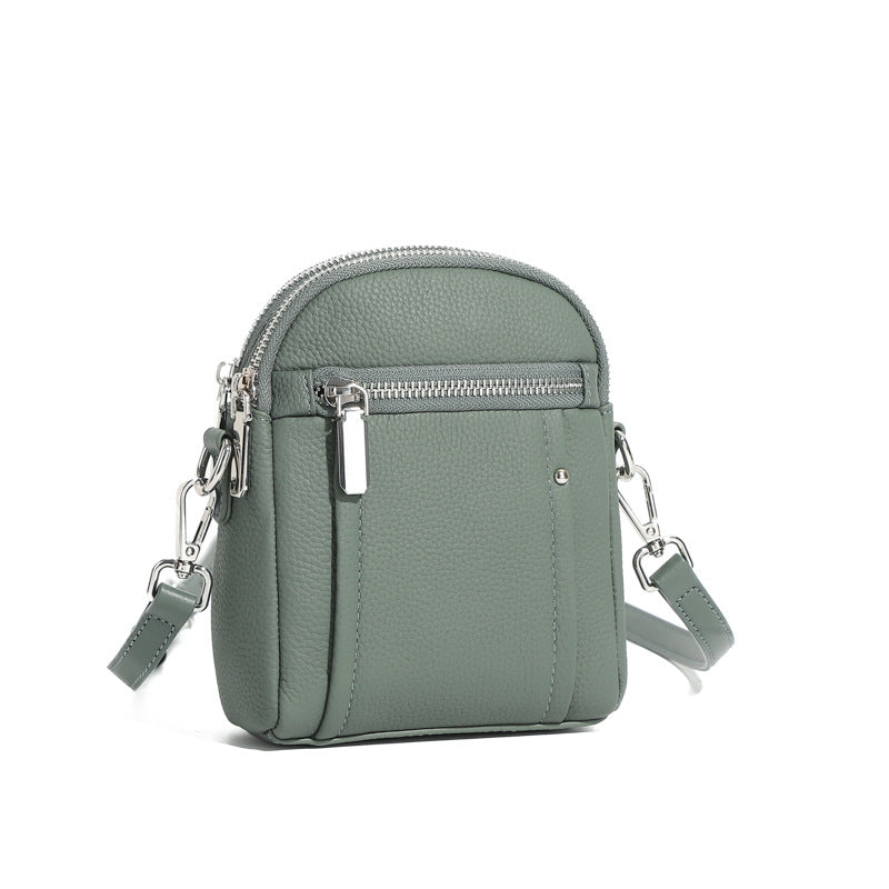 Classic Women's Layer Cowhide Mini Fashion Bags