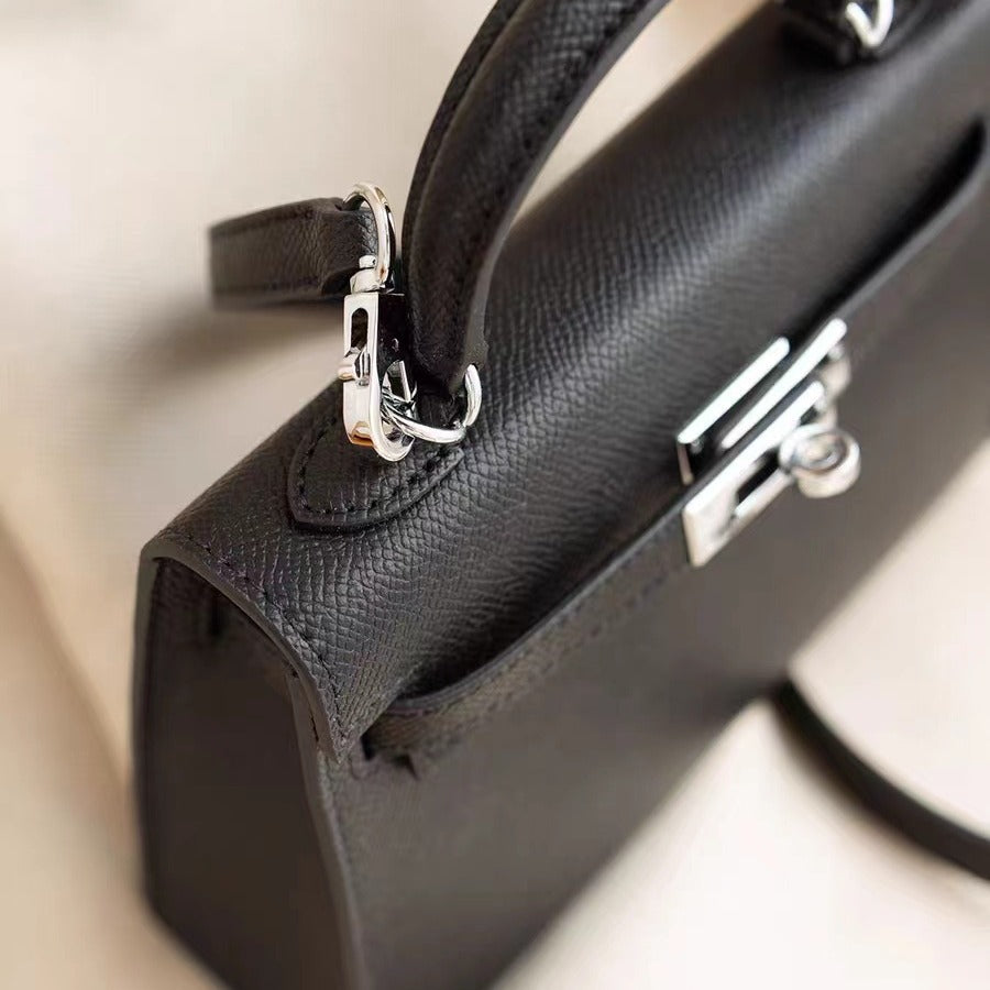 Women's High-grade Mini Kelly Genuine Leather Calfskin Crossbody Bags