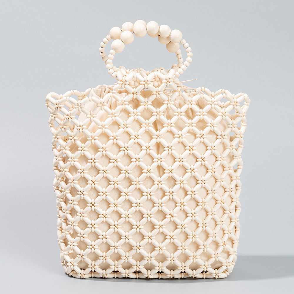 Women's Hand-woven Summer Niche Design Hollow Commuter Handbags
