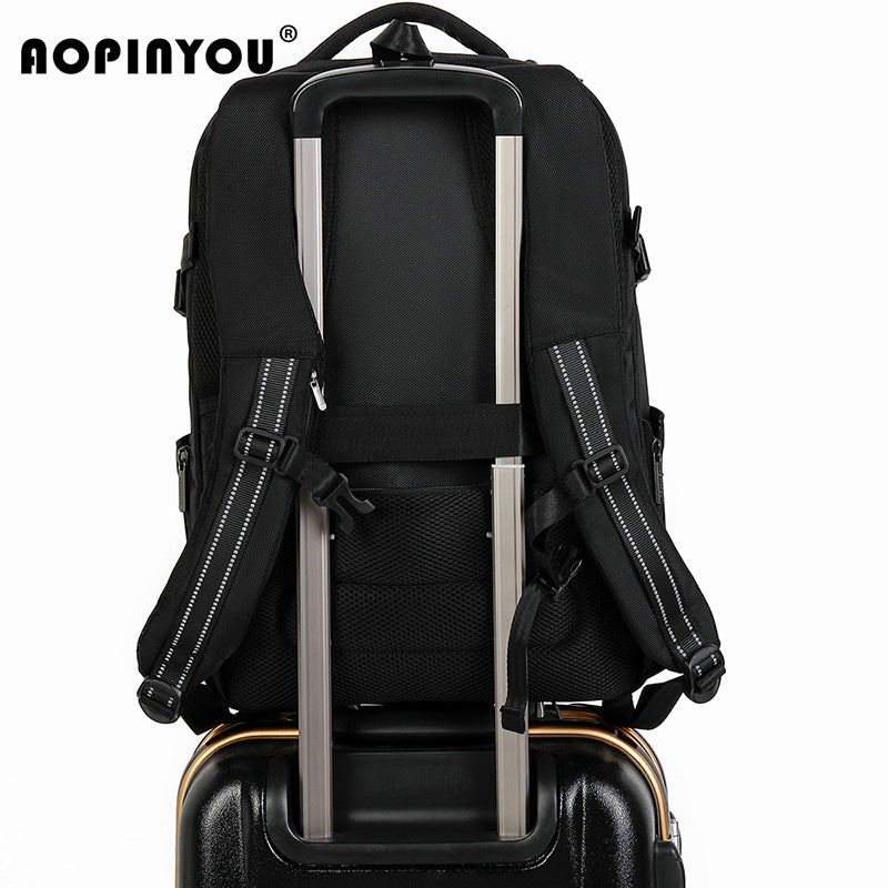 Men's Business Computer Three-dimensional Large Capacity Trendy Backpacks