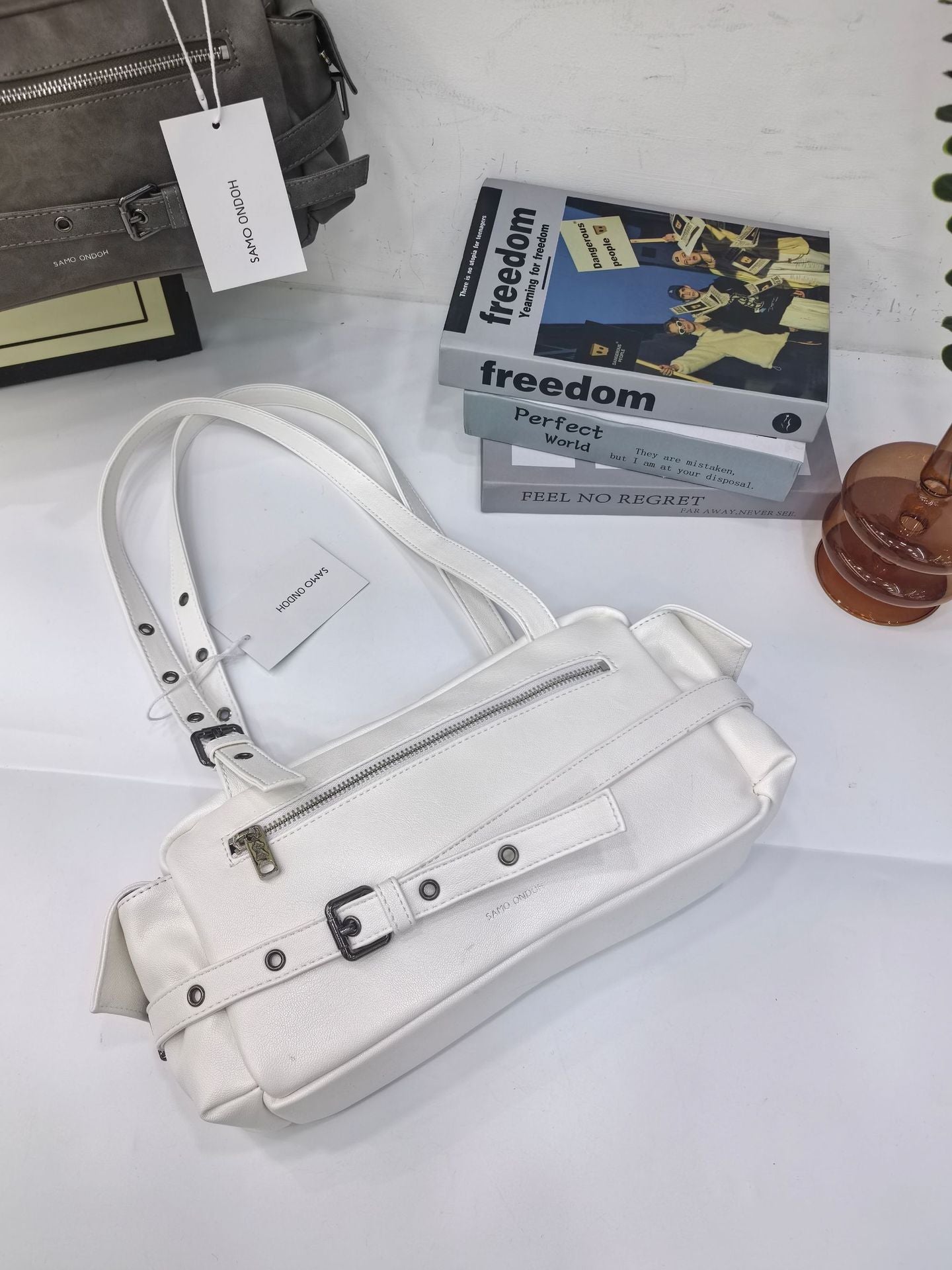 Niche Saddle Song Soft Leather Underarm Crossbody Bags