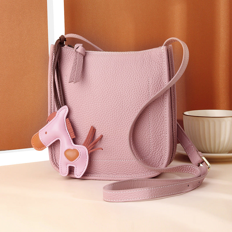 Women's Fashion Design Simple Genuine Leather Shoulder Bags