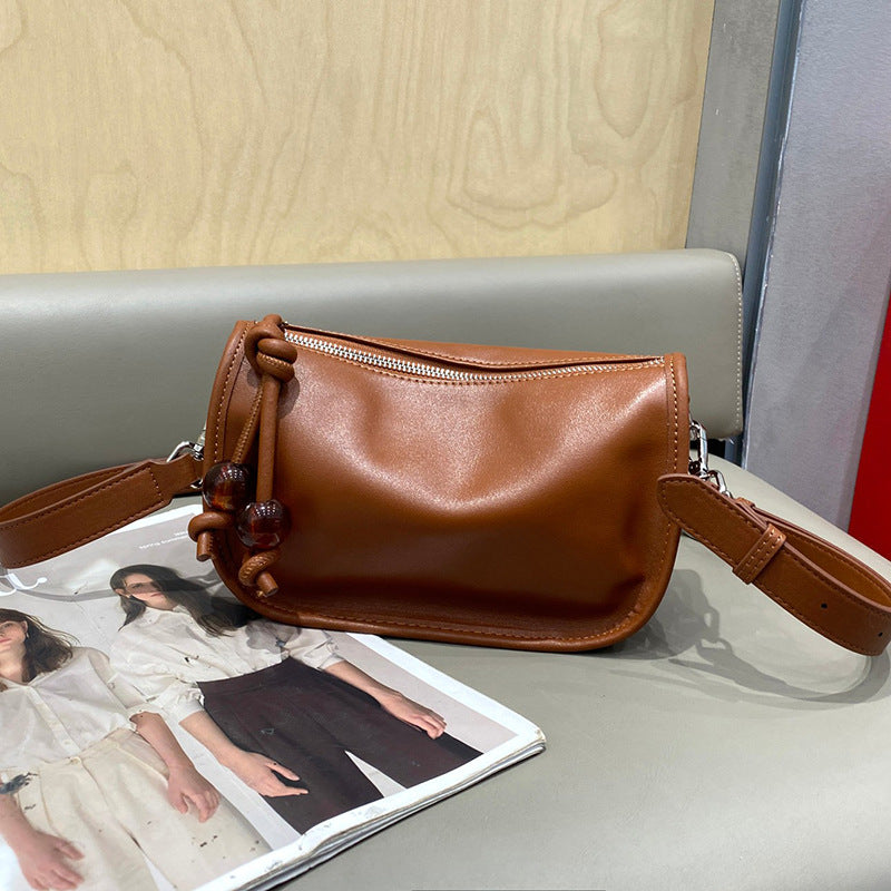 Women's Boston First Layer Cowhide Female Niche High Bags