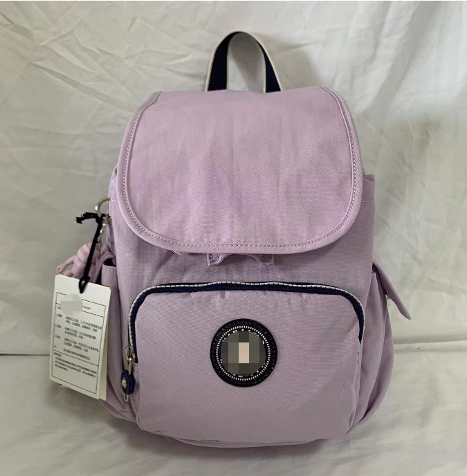 Women's Summer Nylon Canvas Monkey Urban Simple Backpacks