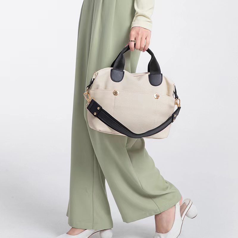 Women's Leisure Simple Versatile Canvas Fashion Trendy Crossbody Bags