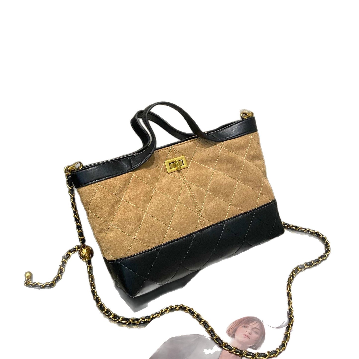 Beautiful Women's Fashion Simple Portable Chain Shoulder Bags