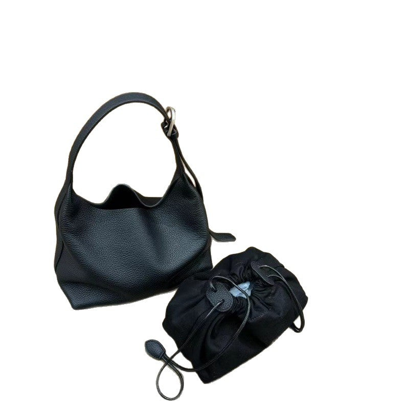 Women's Layer Cowhide Autumn Vintage Genuine Leather Bags