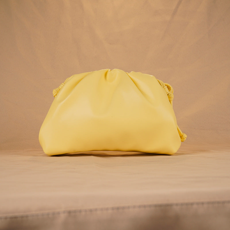 Female French Minority Dumpling Tide Genuine Bags