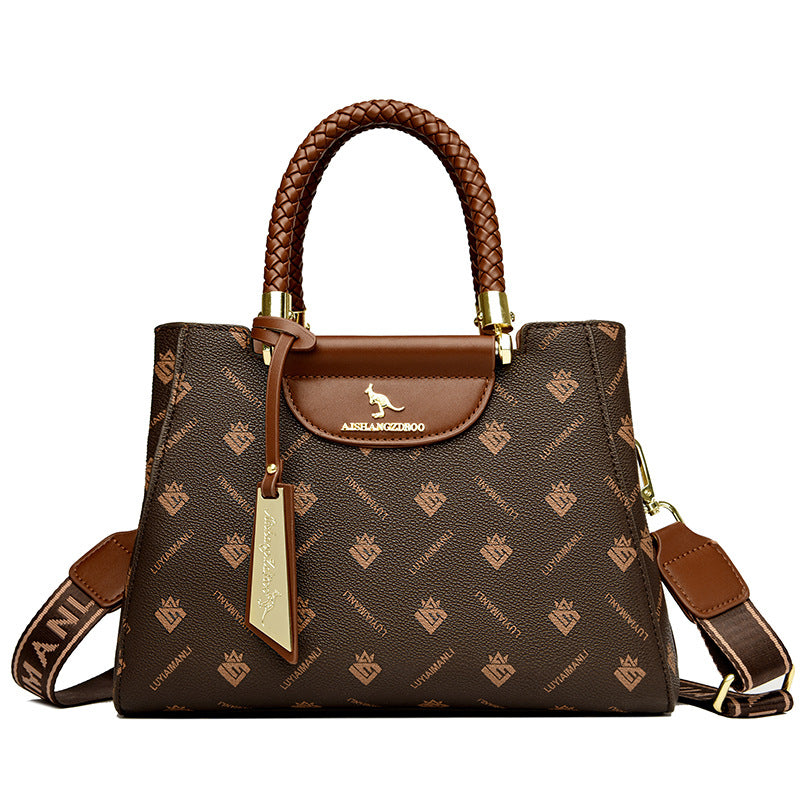 Women's Stylish Retro Stone Pattern Fashionable Bags