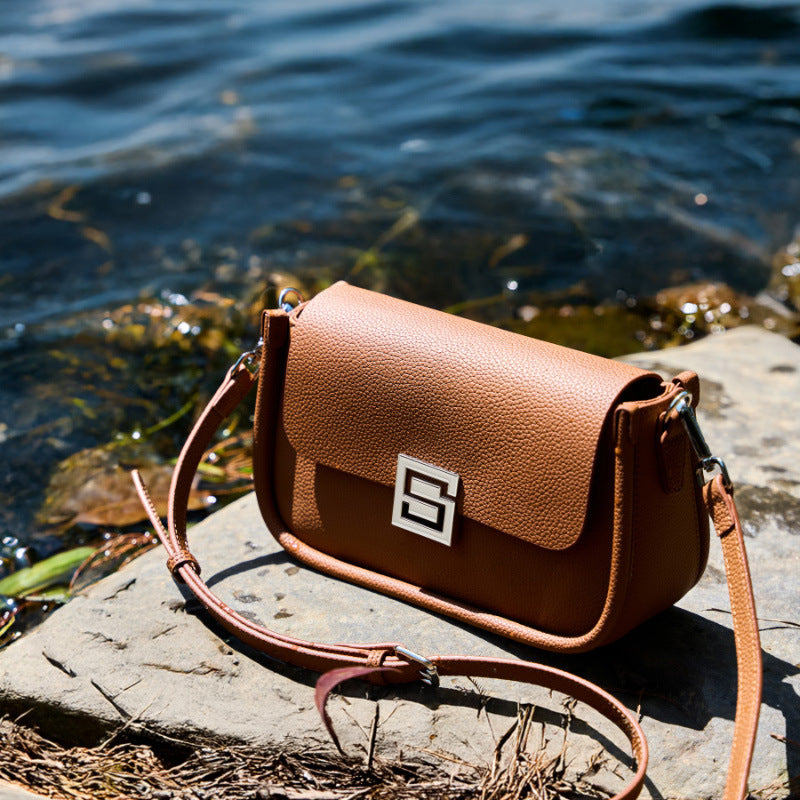 Women's Genuine Leather Niche High Sense Fashion Crossbody Bags