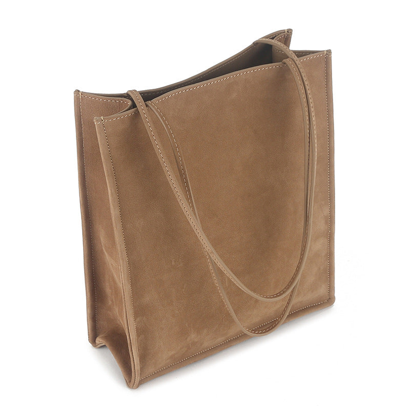 Women's Suede Large Capacity One Shopping Fashion Bags