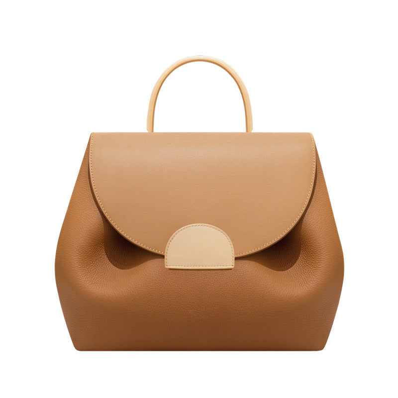 Women's Design High-grade Light Luxury Genuine Leather First Crossbody Bags