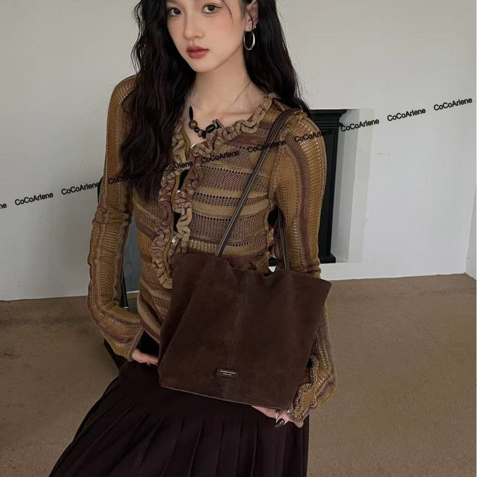 Korean Style Fashionable Large Capacity High-grade Underarm Shoulder Bags