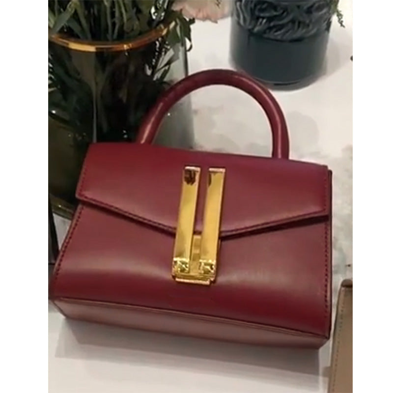 Women's First Layer Cowhide Kate Middleton Handbags