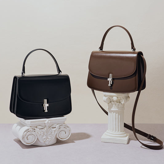 French Retro File Elegant Graceful High-grade Handbags