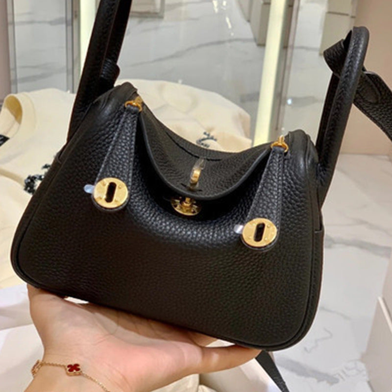 Women's Lindy Cowhide Doctor Genuine Leather Fashionable Bags