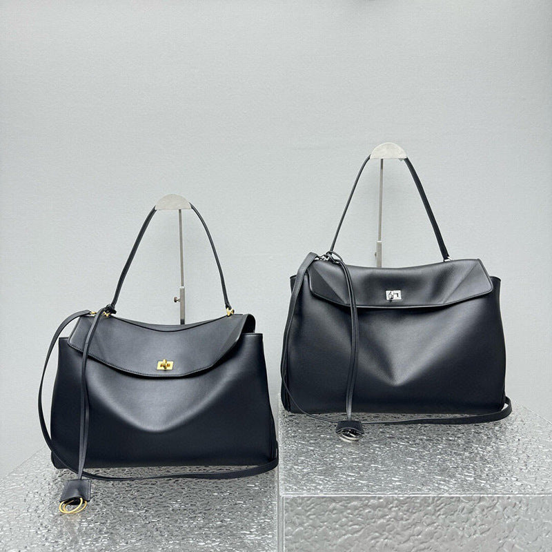 Women's Top Layer Cowhide Fashion Trendy Cool Handbags