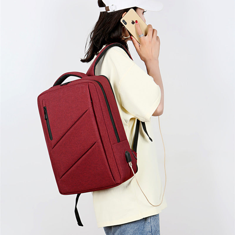 Business Trip Large Capacity Simple Computer Backpacks
