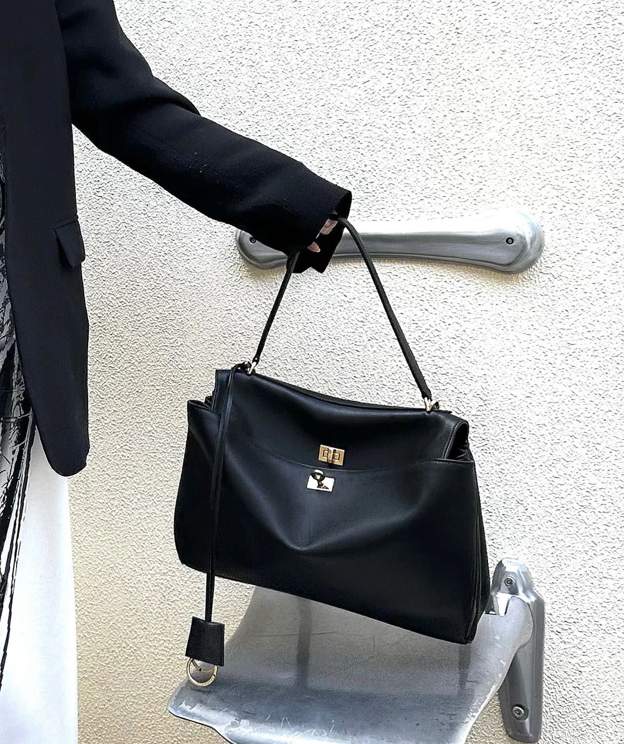 Women's Version Smooth Calfskin Portable Underarm Leisure Shoulder Bags