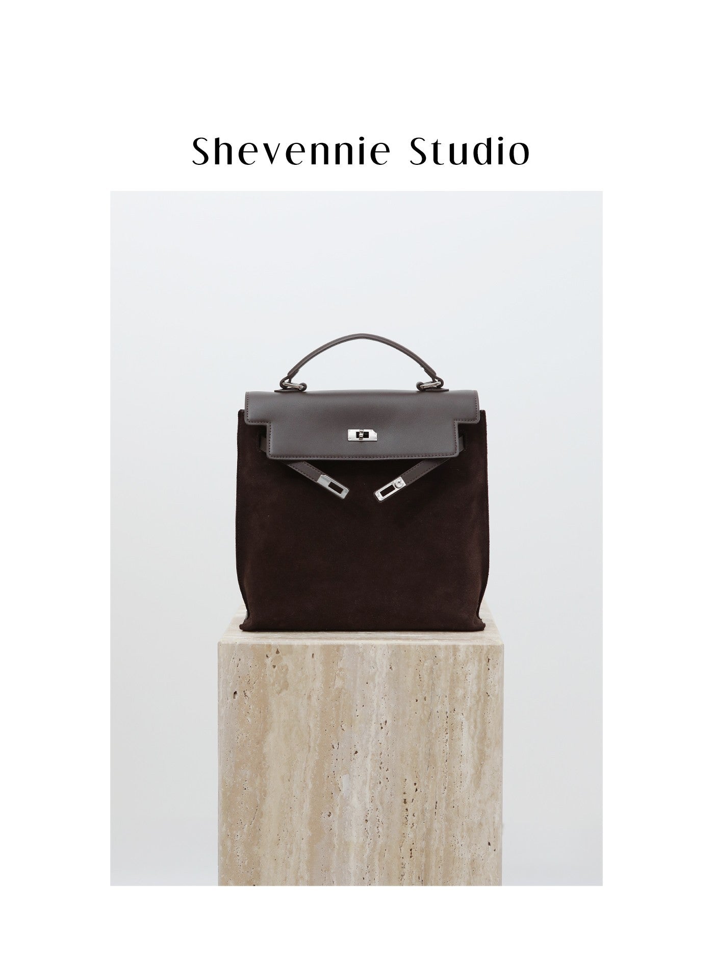 Women's Handmade First Layer Cowhide Frosted Large Backpacks