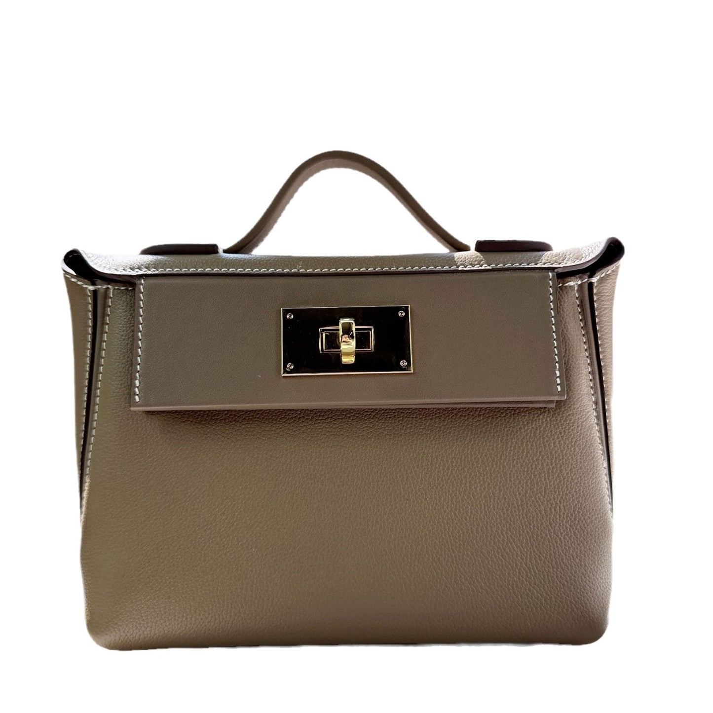Women's Top Layer Leather Cowhide Kelly Wings Crossbody Bags