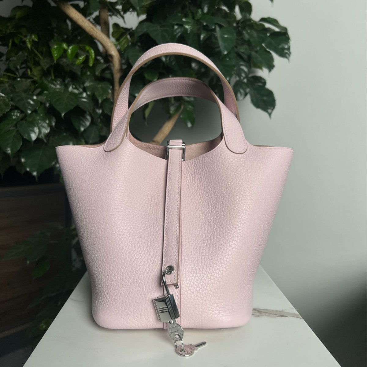 Women's Vegetable Basket Imported Leather Genuine Cattlehide Surface Handbags